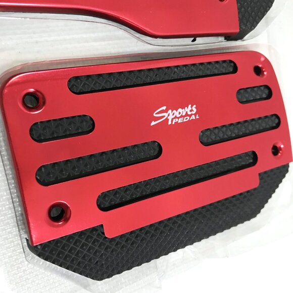 Non Slip Pedal Covers Red - Picture 2 of 10